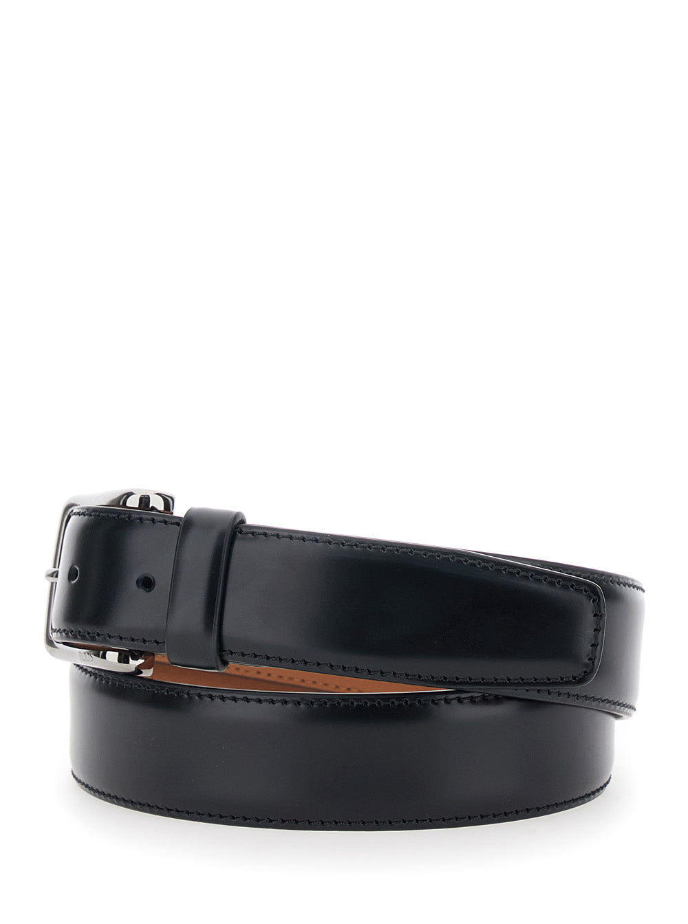 Tod's Men Belt With Adjustable Buckle Closure In Black Leather For Men