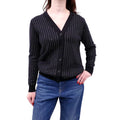 SAINT LAURENT CRYSTAL CARDIGAN - SIZE XS