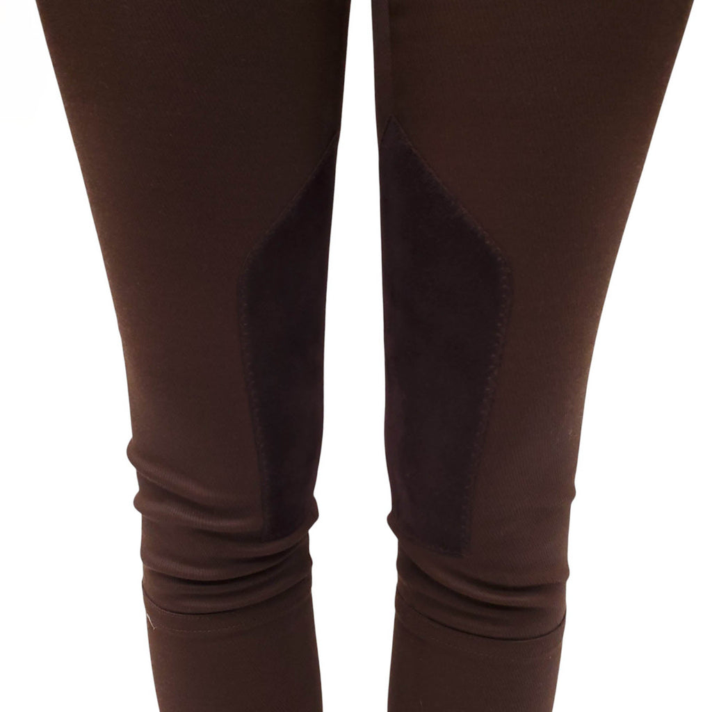 GUCCI CHOCOLATE BROWN RIDING PANTS - SIZE 40