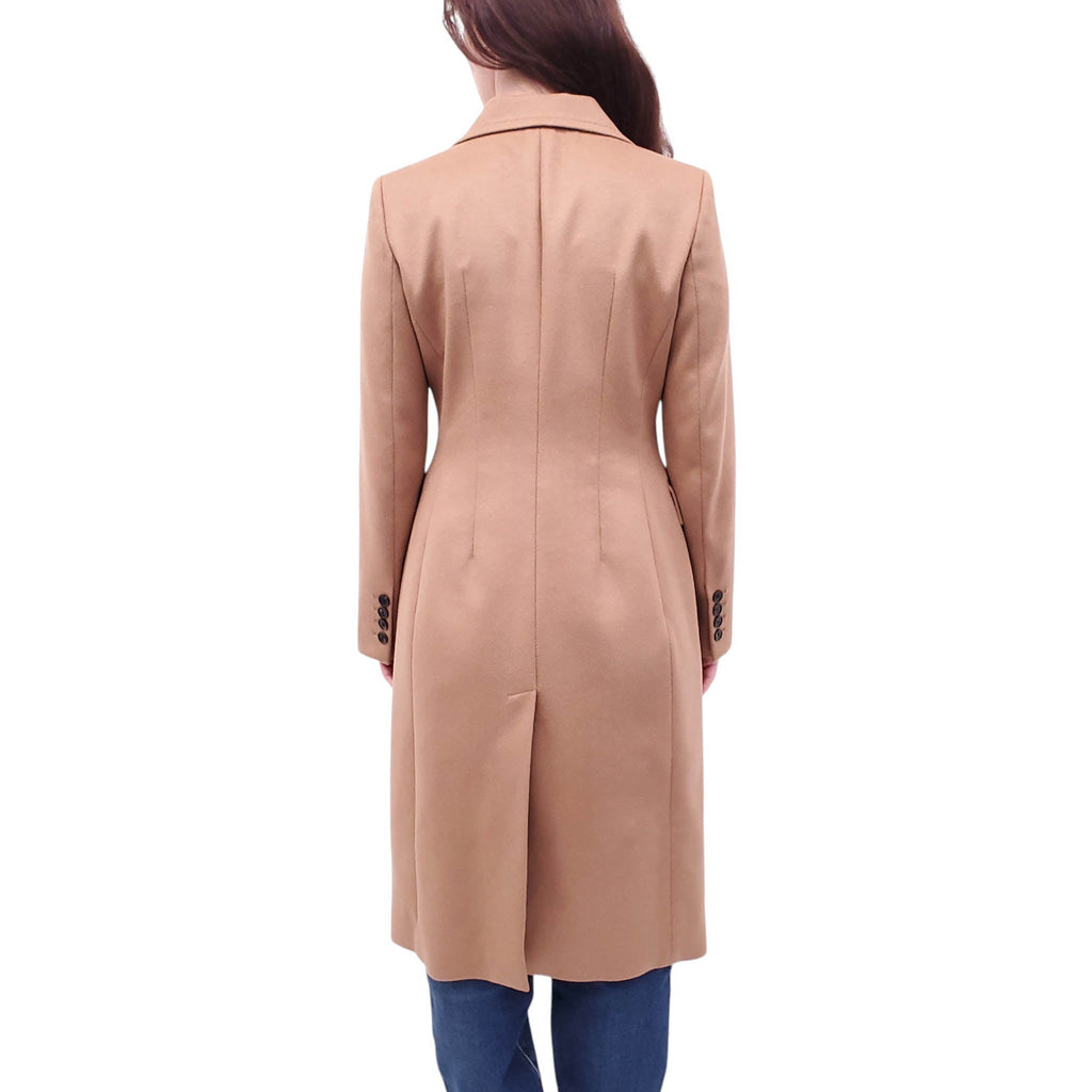 GUCCI CAMEL DOUBLE BREASTED COAT - SIZE 40