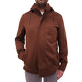 ZEGNA BROWN CASHMERE JACKET - MEN'S SIZE 52