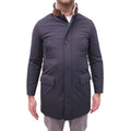 LORO PIANA NAVY FUR LINED CASHMERE PARKA - MEN'S SIZE S
