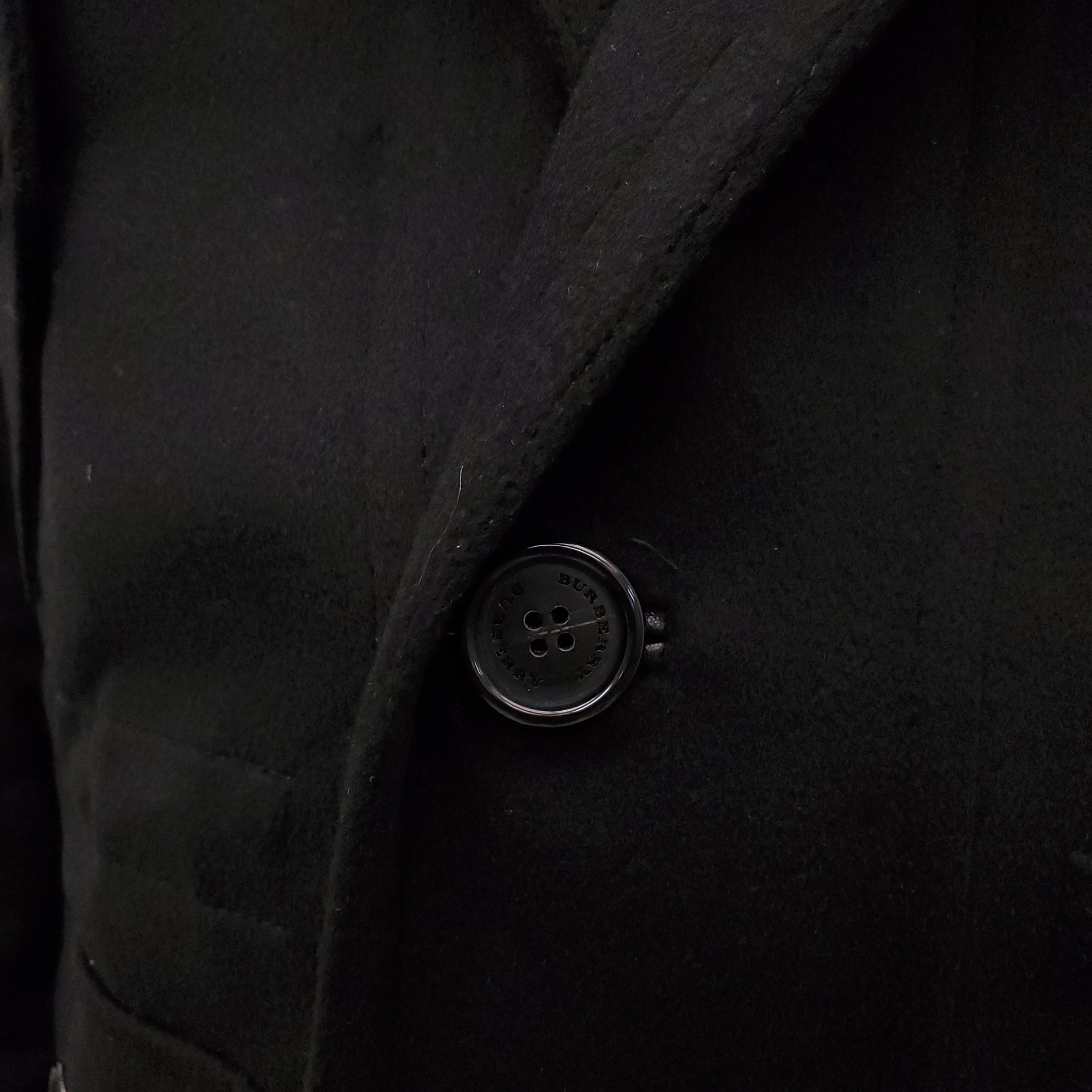 BURBERRY CASHMERE JACKET WITH FUR LINED INTERIOR - MEN'S SIZE 48