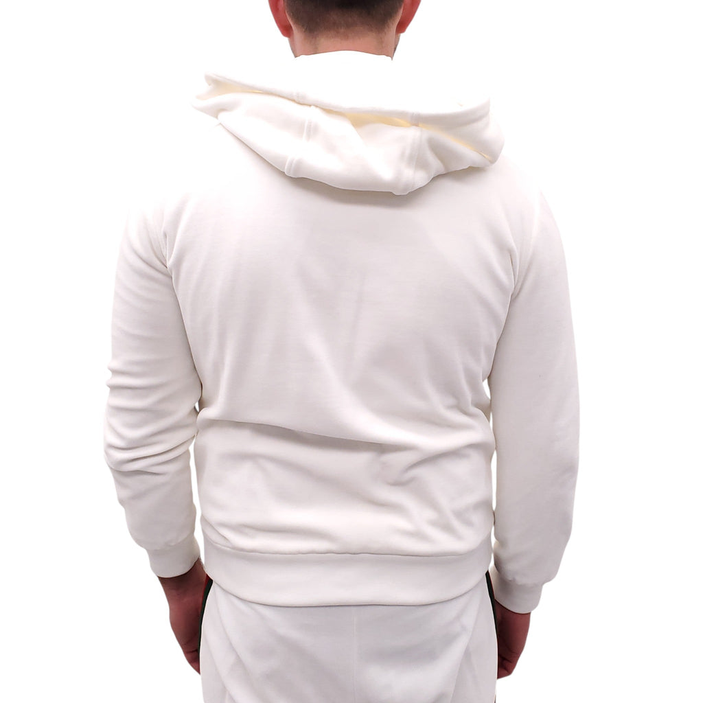 GUCCI WHITE VELOUR 2-PIECE SET - MEN'S SIZE M/L