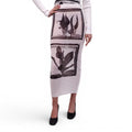 JEAN PAUL GAULTIER WHITE MESH LONG SKIRT - SIZE M