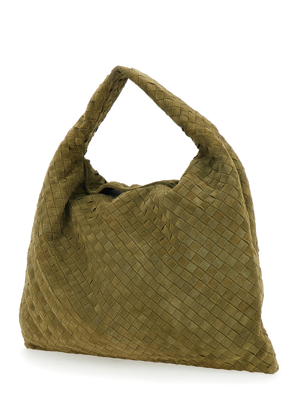 Bottega Veneta Women Large Hop Intreccio 15 Venetian Calf