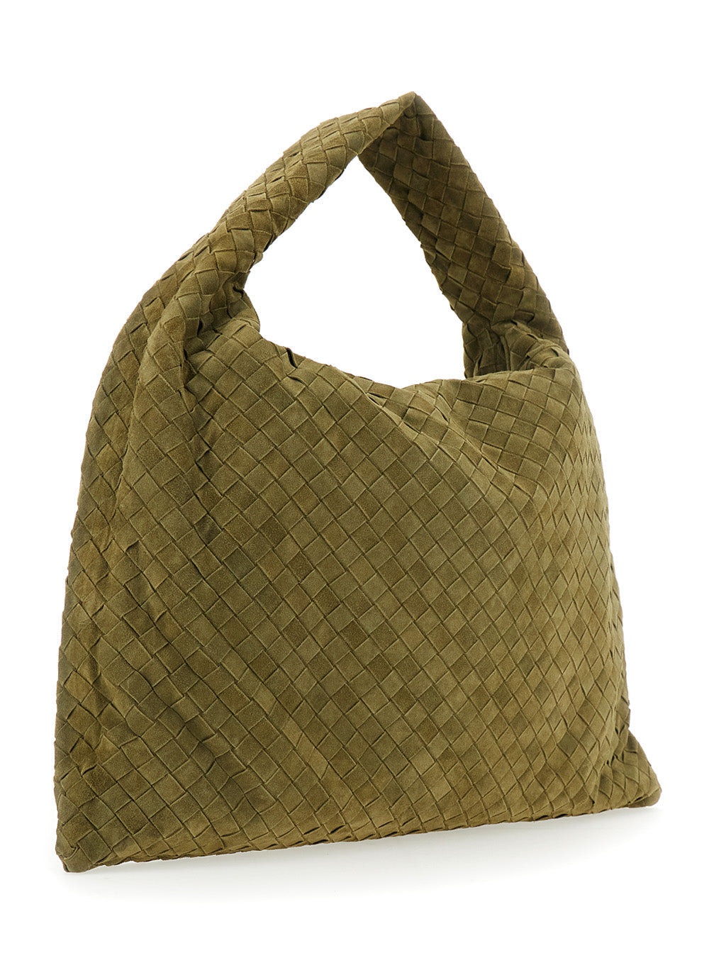 Bottega Veneta Women Large Hop Intreccio 15 Venetian Calf