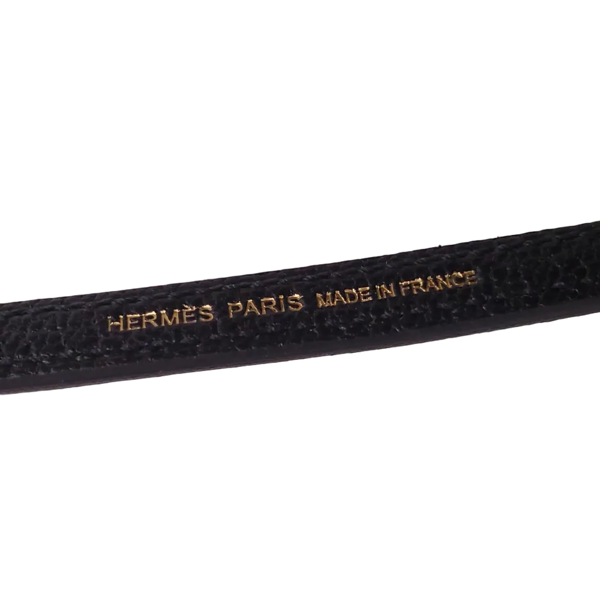 HERMÈS BLACK MINI CHEVRE BOLIDE TOP HANDLE BAG