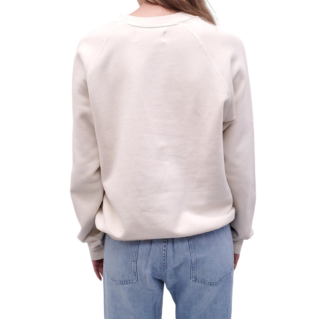 LES TIEN CREAM CREWNECK SWEATER - SIZE XS