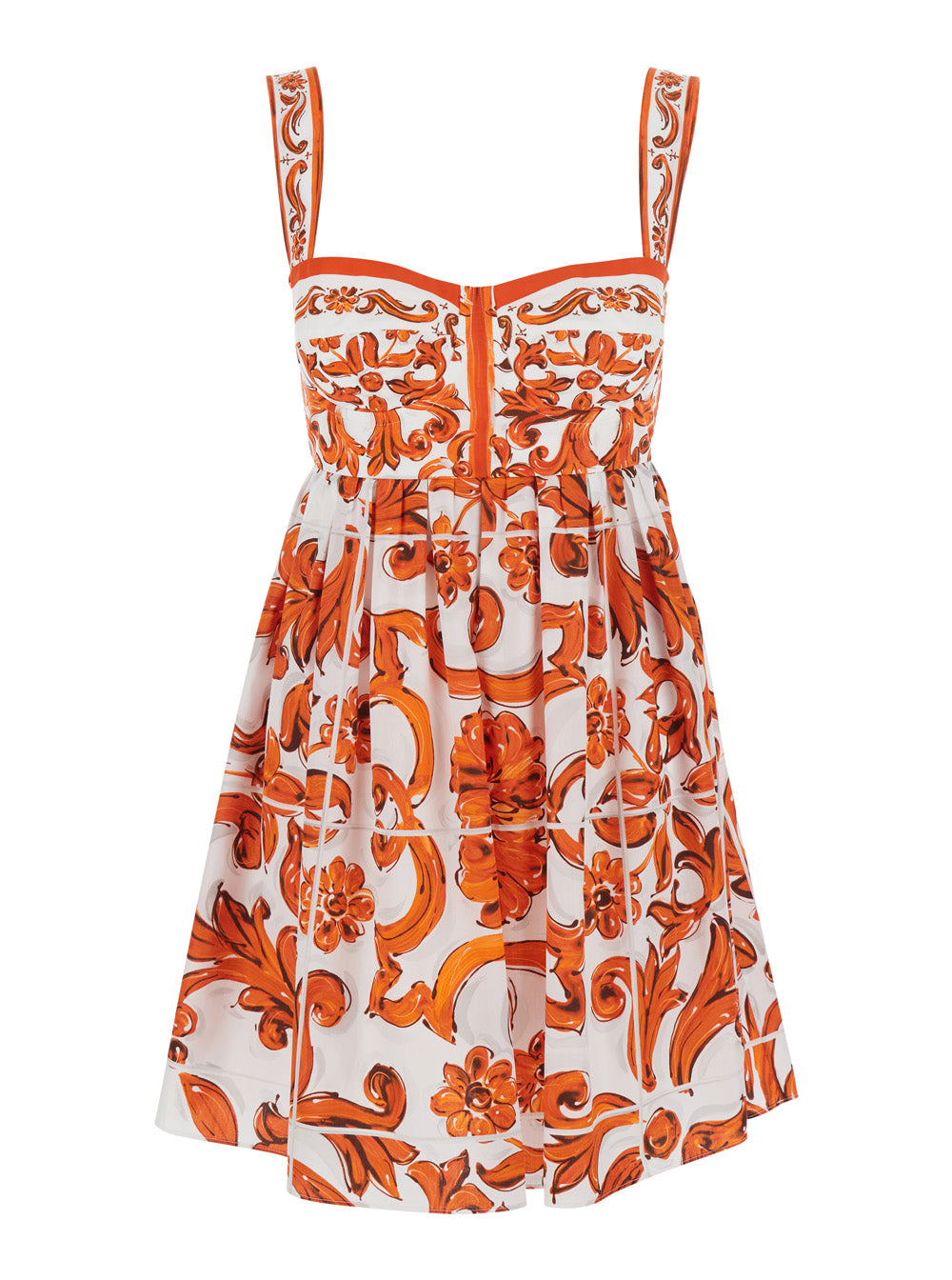 Dolce & Gabbana Women Maiolica Mini Dress