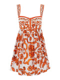 Dolce & Gabbana Women Maiolica Mini Dress