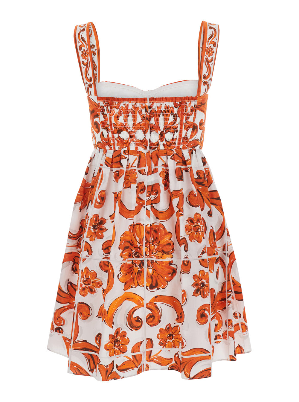 Dolce & Gabbana Women Maiolica Mini Dress