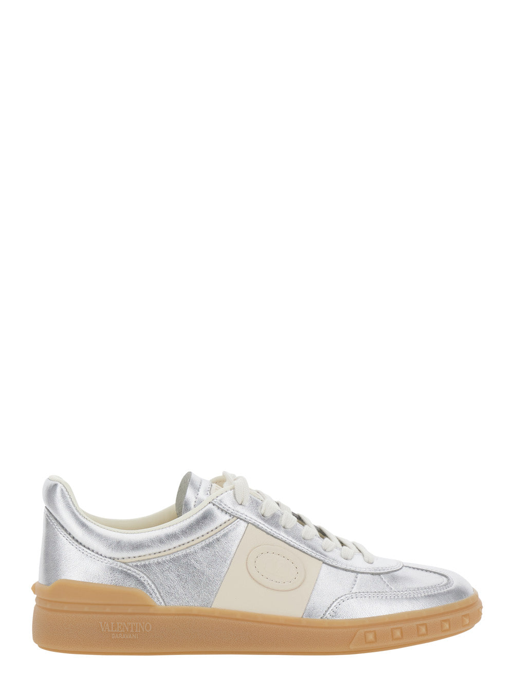 Valentino Garavani Women Sneaker | Upvillage | Crosta/Tess.Crochet Rafia/Vitello Nappat
