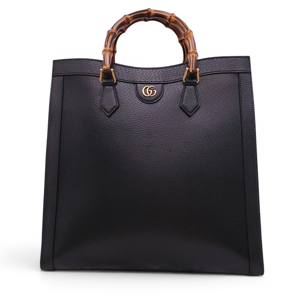 GUCCI BLACK X-LARGE DIANA BAG
