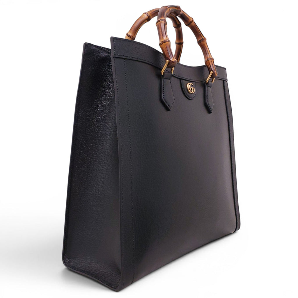 GUCCI BLACK X-LARGE DIANA BAG