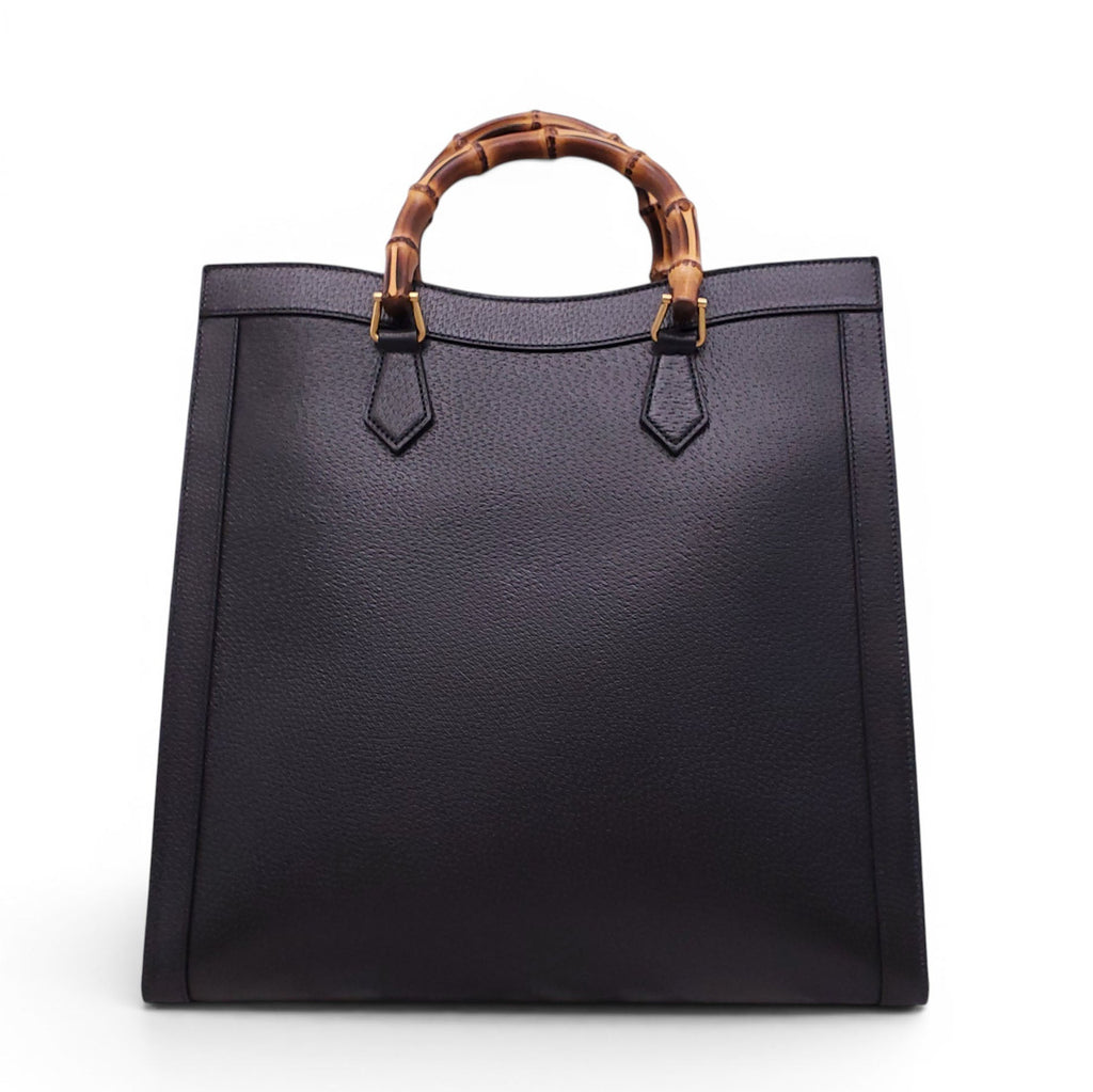 GUCCI BLACK X-LARGE DIANA BAG