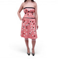 GUIZIO PINK SEQUIN FLORAL SKIRT SET - SIZE M/L