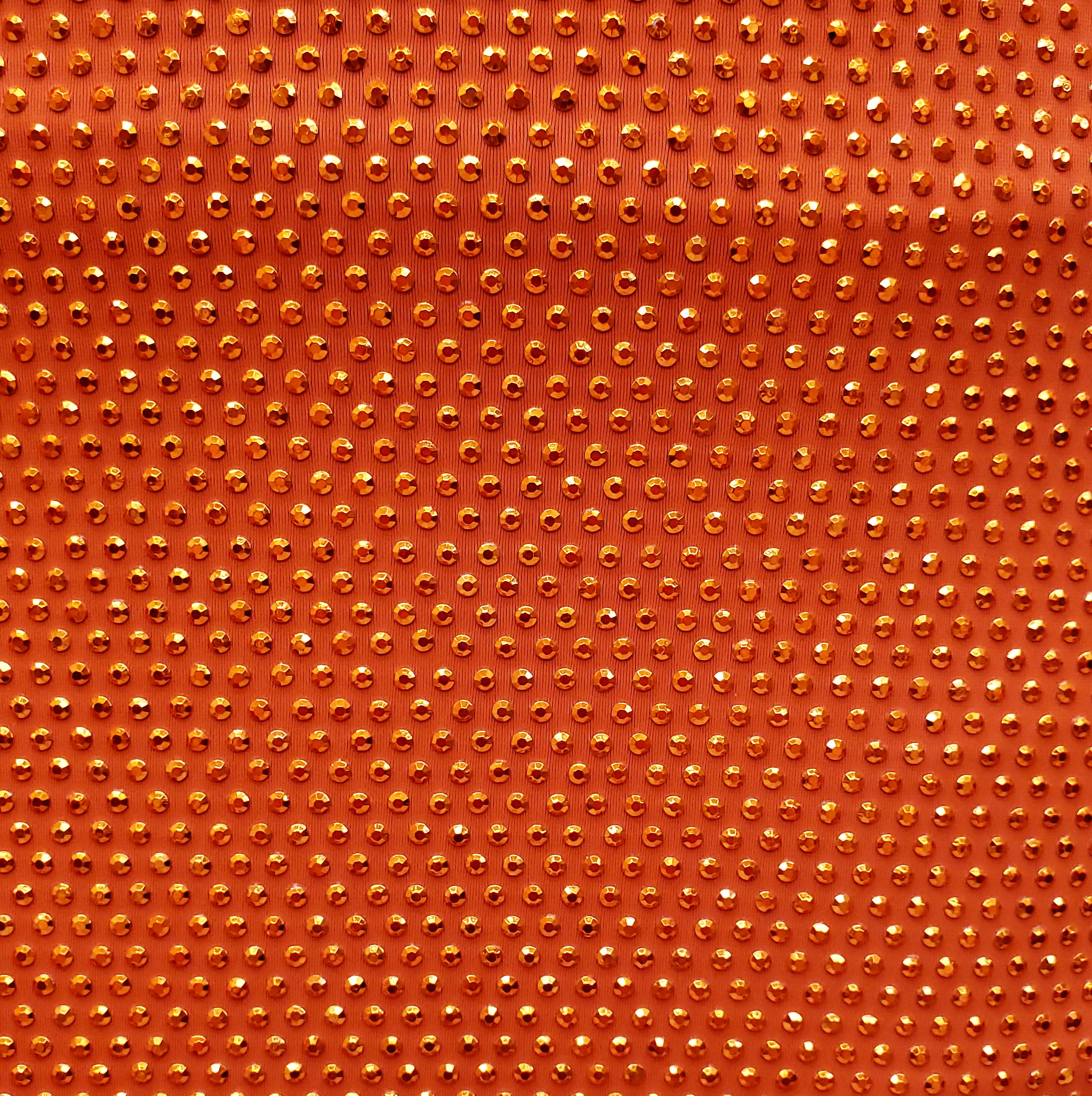CULT GAIA ORANGE ORANGE CRYSTAL DRESS - SIZE XS