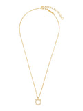 Ferragamo Women Gold-Colored Necklace With Gancini Pendant In Brass For Women