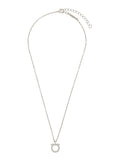 Ferragamo Women Silver-Colored Necklace With Gancini Pendant In Brass For Women