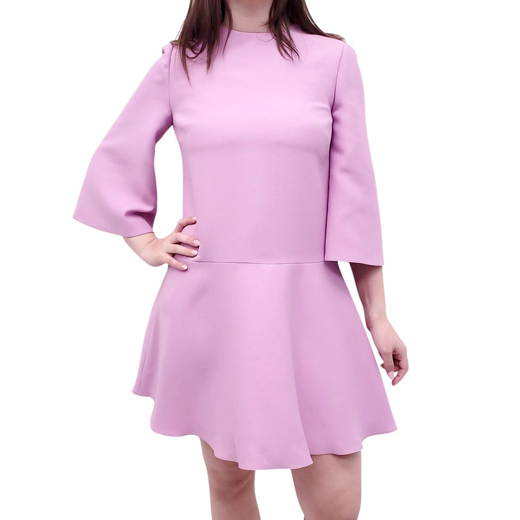 VALENTINO PINK BABYDOLL FLARE DRESS - SIZE 6