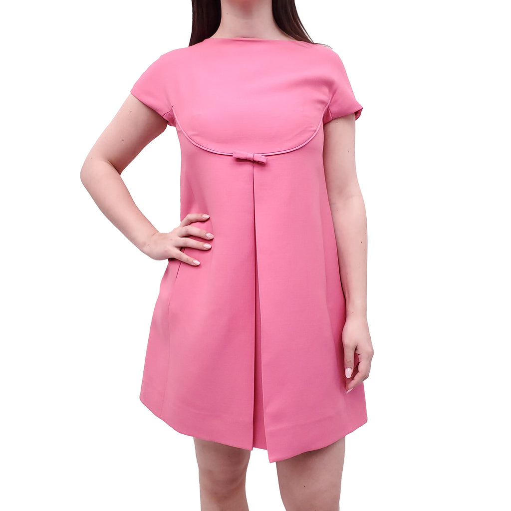 VALENTINO PINK BABYDOLL DRESS - SIZE 40