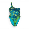 VERSACE ‘JLO DRESS’ PATTERNED ONE-PIECE SWIMSUIT - SIZE 2