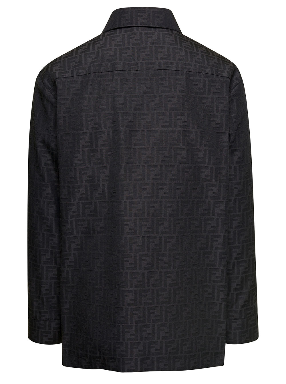 Fendi Men Overshirt Fendi Zucca Jacquard