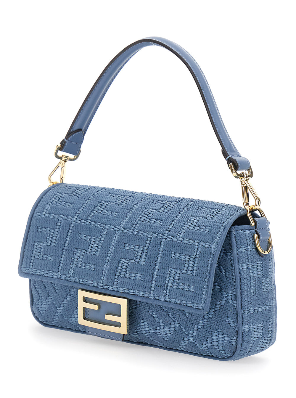 Fendi Women Baguette Denim