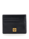 Versace Men Flat Card Case Calf Leather