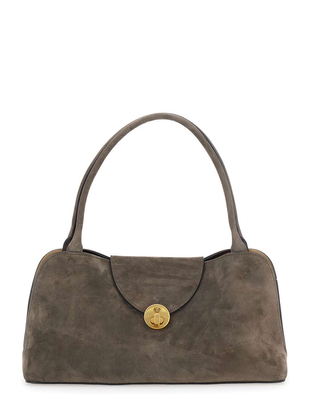 Versace Women Medium Ew Shoulder Calf Leather