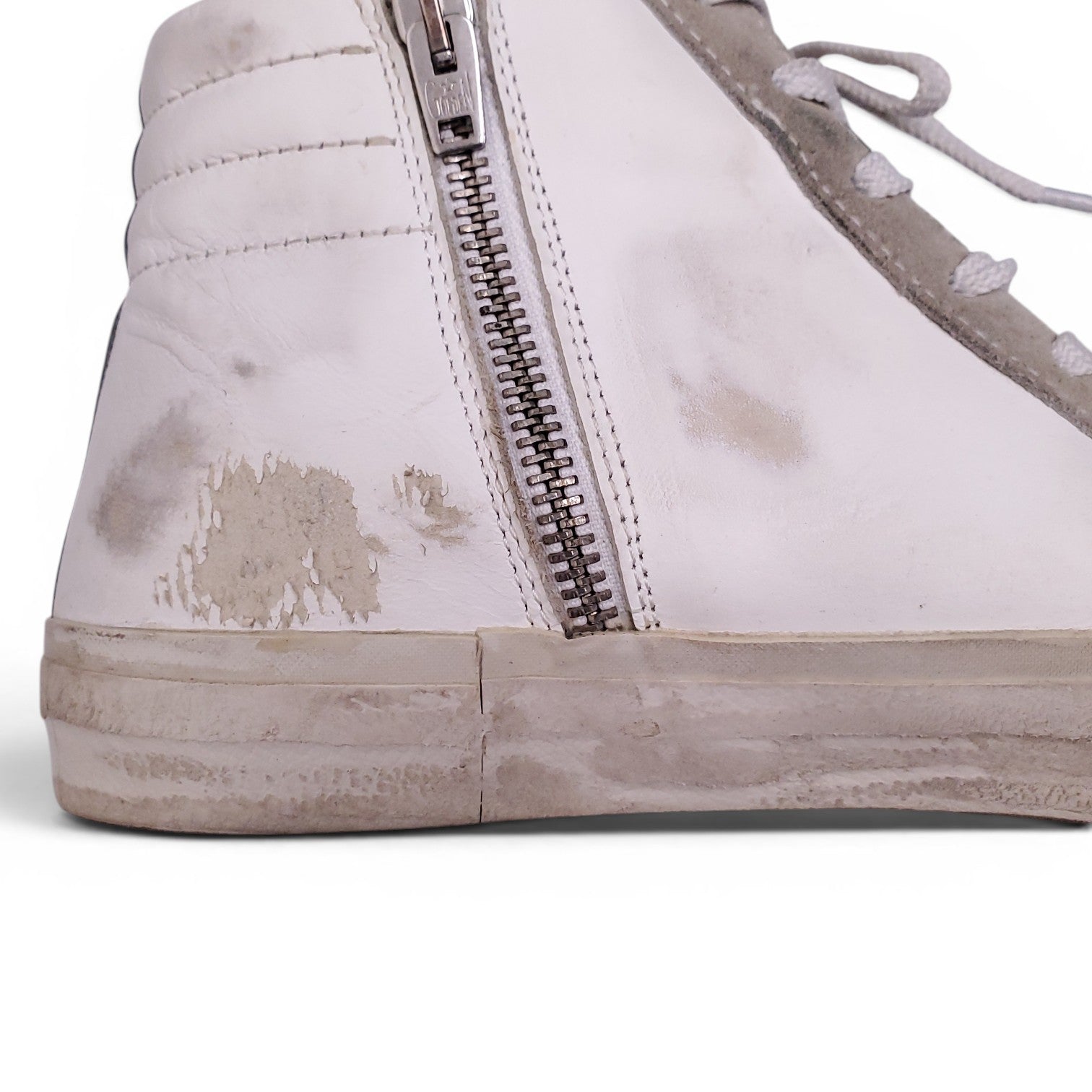 GOLDEN GOOSE HIGH TOP SNEAKERS - SIZE 37