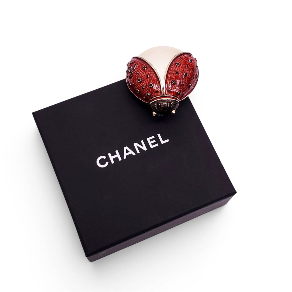 CHANEL LADYBUG BROOCH