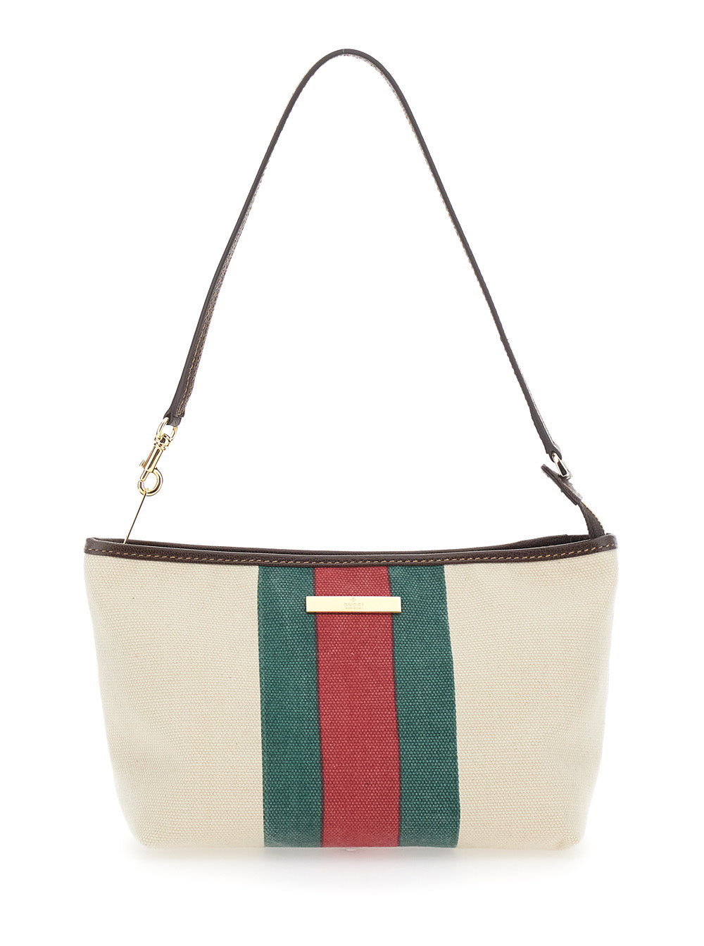 Gucci Women Gucci Summer Pouch Canvas Washed Web