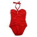 ZIMMERMANN RED ONE-PIECE SWIMSUIT - SIZE 0 (US 4)