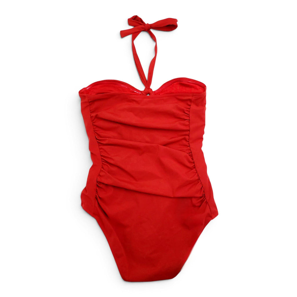 ZIMMERMANN RED ONE-PIECE SWIMSUIT - SIZE 0 (US 4)