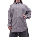 BALENCIAGA BLACK AND WHITE CHECKED SHIRT - SIZE 36