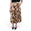 VERSACE RENAISSANCE PRINT PLEATED SKIRT - SIZE 44