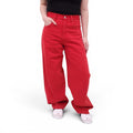 AGOLDE RED ‘TWIST’ JEANS - SIZE 24
