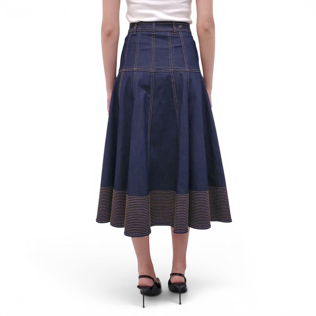 CINQ À SEPT DENIM SKIRT - SIZE 0