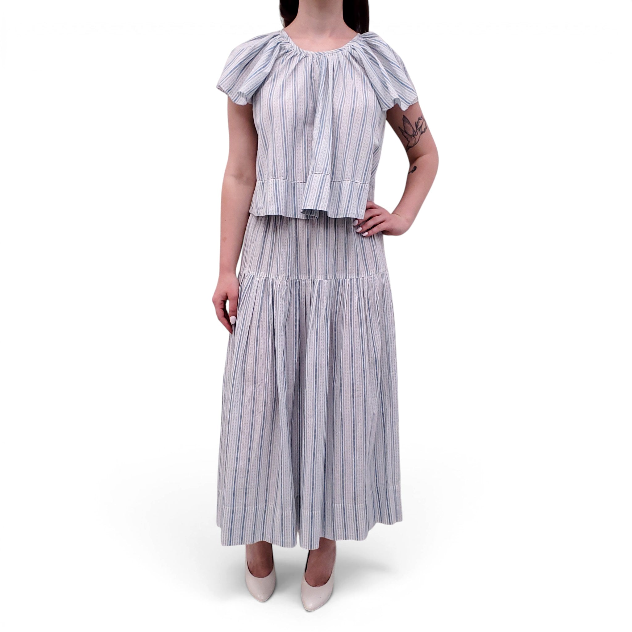 THE GREAT 2-PIECE STRIPED SET - SIZE S