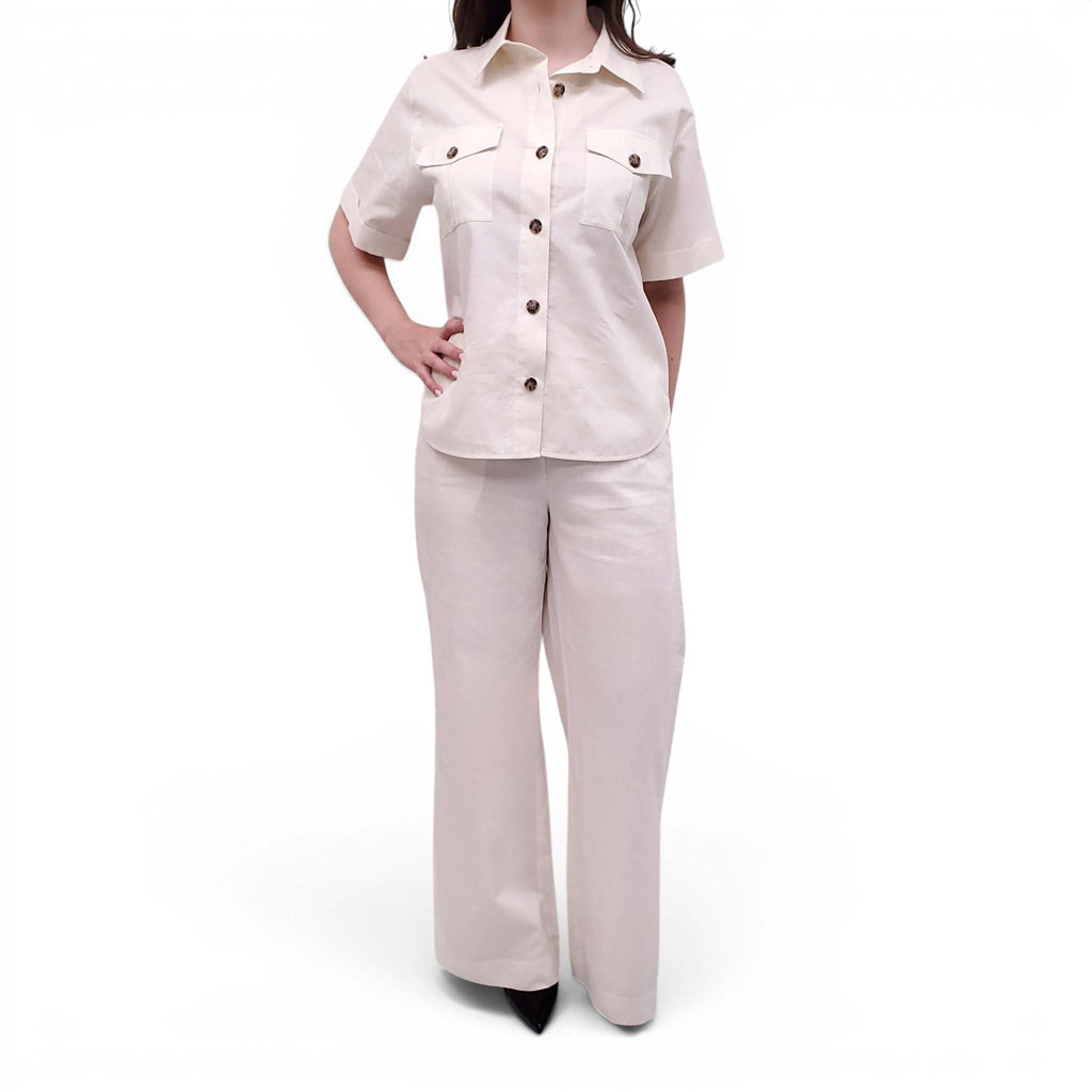 FRAME 2-PIECE LINEN SET - SIZE XS/S