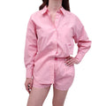 ALEXANDERWANG.T PINK LOGO SHORTS SET - SIZE XS