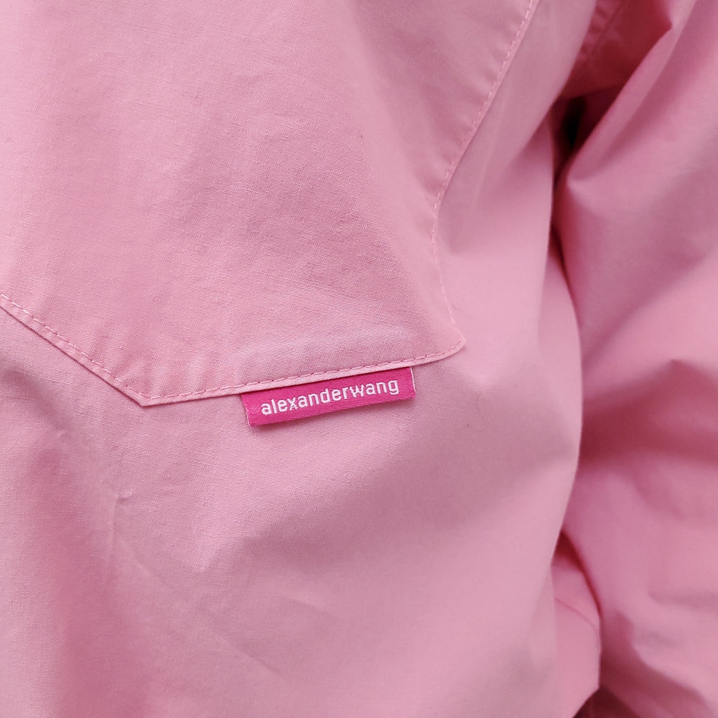 ALEXANDERWANG.T PINK LOGO SHORTS SET - SIZE XS