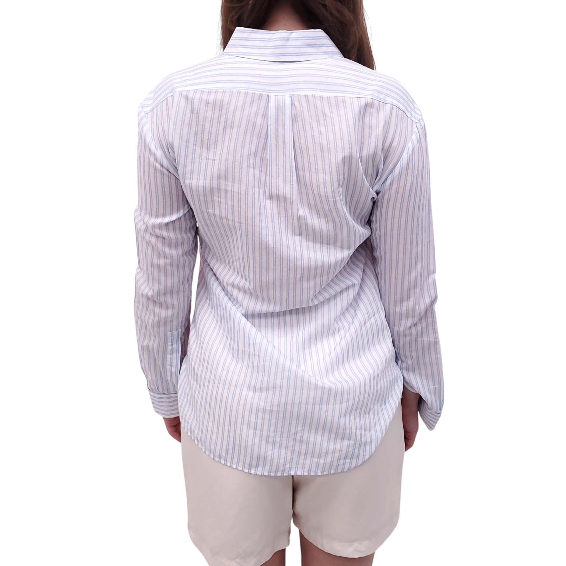 ACNE STUDIOS PLAID OVERLAY BLOUSE - SIZE 36