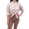 STAUD LINEN BLOUSE - SIZE S