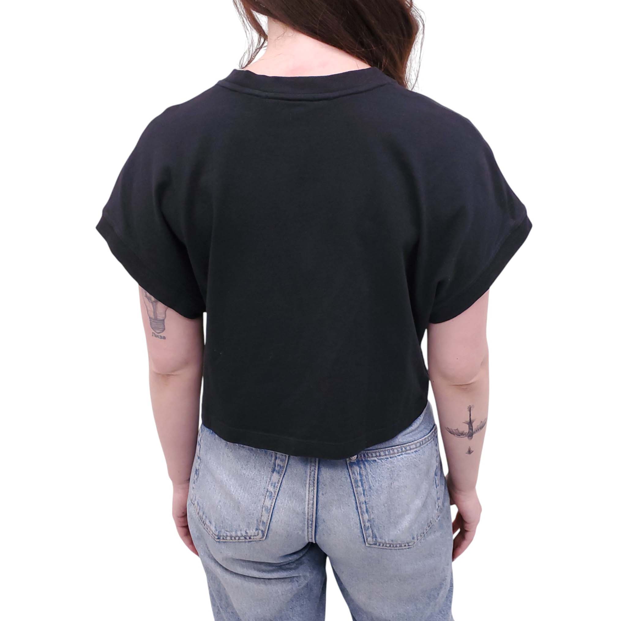 AGOLDE BLACK T-SHIRT - SIZE S