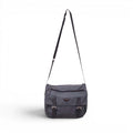 PRADA NYLON GREY CROSSBODY BAG