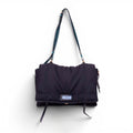 PRADA TESSUTO ETIQUETTE MESSENGER BAG