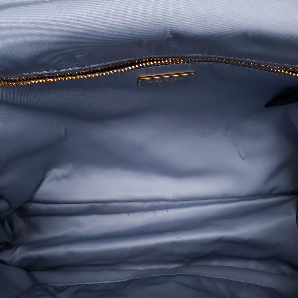 PRADA TESSUTO ETIQUETTE MESSENGER BAG